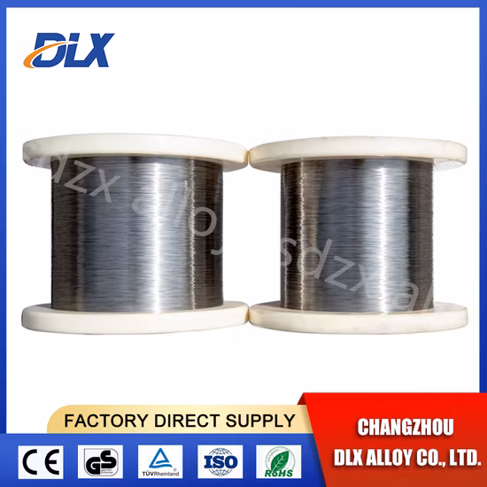 High Quality High Purity 99.99% Gr1 Gr2 Gr5 Gr7 Welding Clad Copper Pure Titanium Wire Ti Wire
