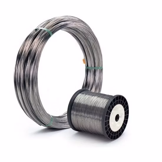 High Quality High Purity 99.99% Gr1 Gr2 Gr5 Gr7 Welding Clad Copper Pure Titanium Wire Ti Wire
