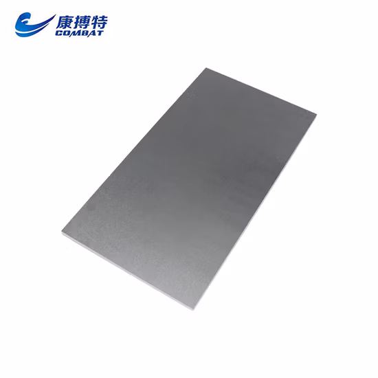 Gr1, Gr2, Gr3, Gr4 Industria ASME Sb265 Gr2 Ti6al4V Piastra in lamiera di titanio Prezzo in titanio per kg